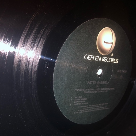 Peter Gabriel LP So 1986 NM Vinyl Beauty - Picture 9 of 10